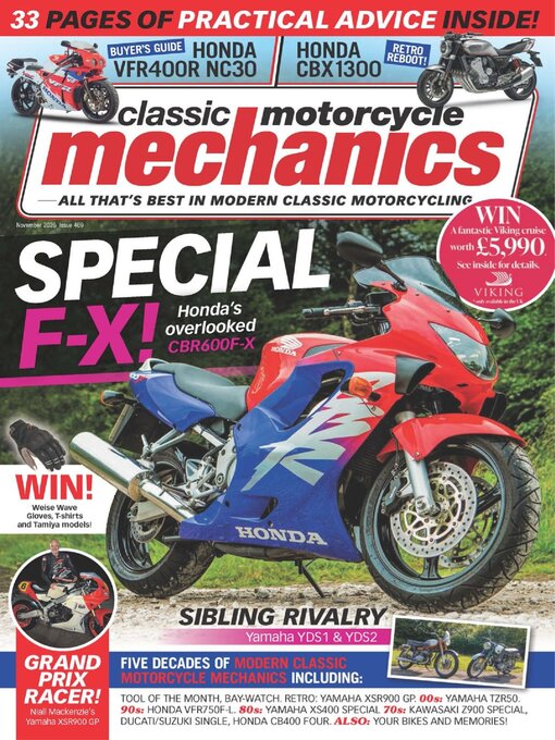 Cover image for Classic Motorcycle Mechanics